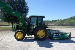 
										2015 John Deere 5055E Tractor 4WD, Cab full									