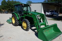 
										2015 John Deere 5055E Tractor 4WD, Cab full									