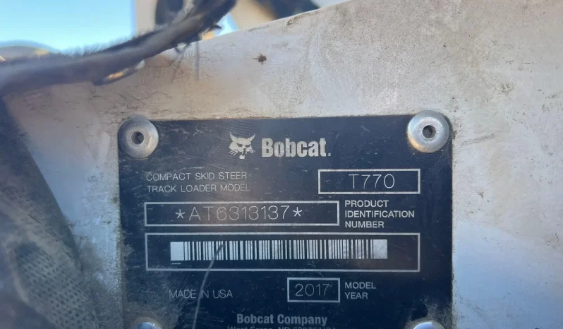 
								2017 Bobcat T770 High Flow 2-Speed full									
